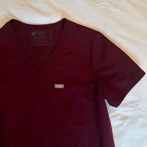 Figs One Pocket Scrub Top S